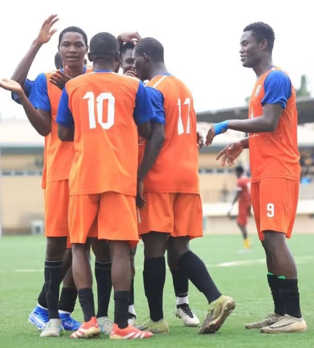 G12 FC players in a match on Lagos Island